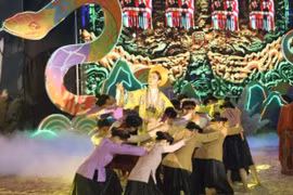 Đặc sắc chương trình nghệ thuật 'Linh Lang - Khí thiêng hội tụ - Long Biên'