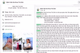 Cảnh báo fanpage giả mạo bệnh viện kêu gọi từ thiện 2 tỷ đồng