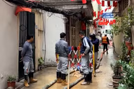 Hỗ trợ mỗi hộ dân bị ảnh hưởng 1 triệu đồng sau sự cố đào hầm metro