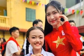 Phan Thị Minh Châu - Hoa hậu nhí với nhiều hoạt động nổi bật dịp Quốc khánh