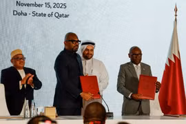 CHDC Congo và phiến quân M23 ký kết khuôn khổ hòa bình tại Qatar