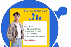 Chàng trai xứ Huế hai năm liên tiếp là thủ khoa kỳ thi đánh giá năng lực