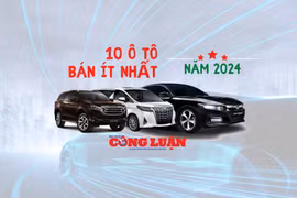 10 ô tô bán ít nhất năm 2024: Nhiều mẫu xe lao dốc không phanh
