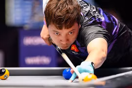 Thắng đối thủ Philippines, Dương Quốc Hoàng vào vòng 1/8 siêu giải 9 bi UK Open