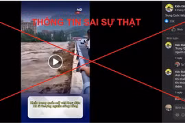 Cảnh báo thông tin sai sự thật “Trung Quốc xả lũ” sang Lào Cai