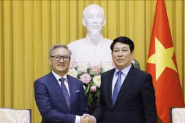 Chủ tịch nước Lương Cường tiếp Bộ trưởng Ngoại giao Lào