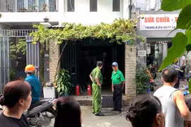 TP.HCM: Cháy lớn tại nhà 4 tầng, nghi do xì bình ga