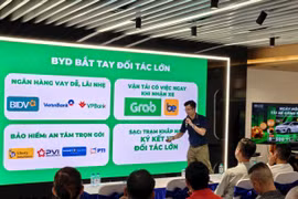 BYD Việt Nam thúc đẩy mảng khách hàng tài xế công nghệ