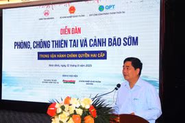 Tăng cường năng lực phòng, chống thiên tai trong vận hành chính quyền hai cấp