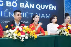Họp báo công bố bản quyền Hoa hậu Biển Việt Nam