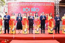 Nam Định: Trưng bày gần 400 ấn phẩm tại Hội báo Xuân Ất Tỵ 2025