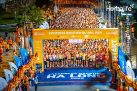 Herbalife Việt Nam đồng hành cùng giải chạy VnExpress Marathon Hạ Long