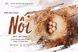 Triển lãm tranh màu nước 'Nối'