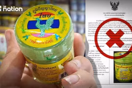 FDA Thái Lan cảnh báo ống hít thảo dược 'Hong Thai Formula 2' nhiễm vi khuẩn