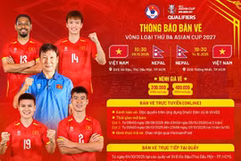 Công bố giá vé 2 trận Việt Nam -Nepal, sức nóng tăng lên sau vụ 7 cầu thủ nhập tịch Malaysia bị phạt