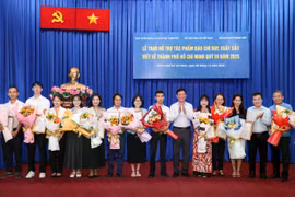 TPHCM tuyên dương các tác phẩm báo chí xuất sắc quý III/2025