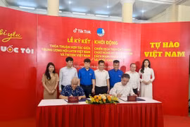 Hội Liên hiệp Thanh niên Việt Nam và TikTok hợp tác lan toả giá trị sống tử tế và lòng yêu nước trên mạng xã hội