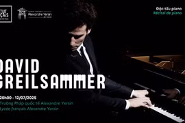 Nghệ sĩ David Greilsammer trình diễn độc tấu piano tại Việt Nam