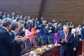 Lãnh đạo Đảng, Nhà nước dự Lễ công bố các nghị quyết, quyết định sáp nhập đơn vị hành chính