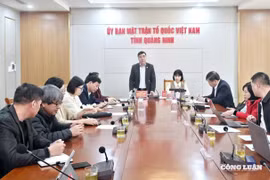 Sẵn sàng cho Đại hội Mặt trận Tổ quốc Việt Nam tỉnh Quảng Ninh