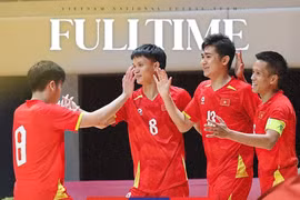 Đội tuyển futsal Việt Nam giành chiến thắng đậm trận mở màn vòng loại châu Á