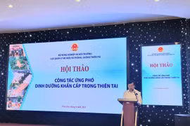 Giải pháp ứng phó dinh dưỡng trong phòng chống thiên tai