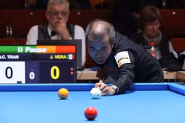 Quyết Chiến và Phương Vinh thăng hoa, Việt Nam vào chung kết World Cup Carom 3 băng
