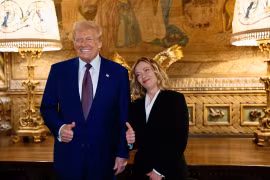 Thủ tướng Ý Giorgia Meloni đến gặp Tổng thống đắc cử Mỹ Donald Trump