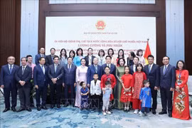 Chủ tịch nước gặp mặt cán bộ Đại sứ quán và cộng đồng người Việt Nam tại Ai Cập