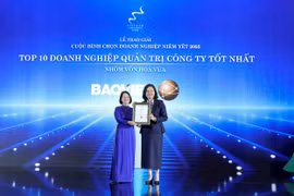 Tập đoàn Bảo Việt (BVH): Top 10 Doanh nghiệp Quản trị Công ty tốt nhất và Giải Nhì Báo cáo phát triển bền vững