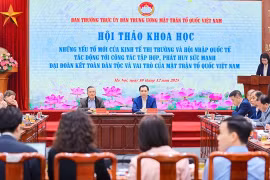 Phát huy vai trò của Mặt trận Tổ quốc Việt Nam trong nền kinh tế thị trường và hội nhập quốc tế