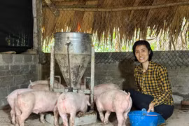 Nụ cười giản dị của người phụ nữ 'gánh cả bầu trời'