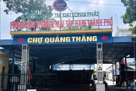 Công an đề nghị Thanh Hóa cung cấp hồ sơ tài liệu chợ Quảng Thắng