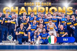 Italia đánh bại Bulgaria, lần thứ 5 vô địch bóng chuyền nam thế giới