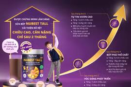 Thực phẩm bổ sung Sữa bột NuBest Tall (Hương Chocolate) giúp trẻ tăng 5,4cm chiều cao sau 6 tháng?