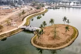 Công viên hồ Phùng Khoang sẽ phục vụ nhân dân trước ngày 20/01