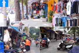 Giành lại vỉa hè cho người đi bộ tại Hà Nội vẫn là bài toán chưa có lời giải