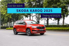 Giá lăn bánh Skoda Karoq 2025: Xe nhỏ, giá cao