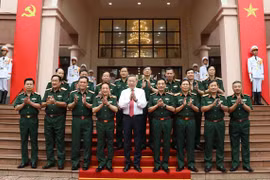 Công tác đảng, công tác chính trị là “linh hồn, mạch sống” của Quân đội