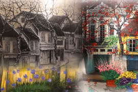 Chạm vào ký ức Hà Nội qua những nét vẽ