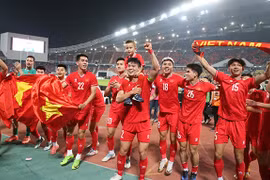 Hà Nội tặng thưởng 2 tỷ đồng cho Đội tuyển bóng đá Việt Nam