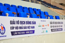 Hoàn tất công tác chuẩn bị Giải Bóng bàn Cúp Hội Nhà báo Việt Nam 2025