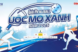 Nhiều cặp đấu hấp dẫn tại Giải Pickleball 'Ước Mơ Xanh' 2025