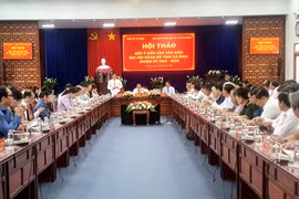Cà Mau tổ chức hội thảo góp ý kiến vào Văn kiện Đại hội Đảng bộ tỉnh, nhiệm kỳ 2025-2030