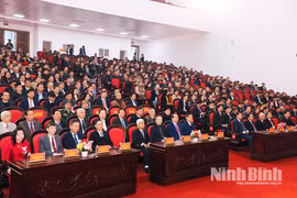 Đảng bộ tỉnh Ninh Bình có 11 đảng bộ trực thuộc với trên 76 nghìn đảng viên