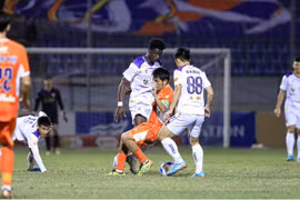 Thắng Đà Nẵng 2-0, Hà Nội FC leo lên vị trí thứ 4 V.League 2024/25