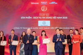 Yến sào Khánh Hòa được vinh danh tốp 10 sản phẩm tin dùng Việt Nam