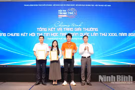 Ninh Bình xếp thứ nhì toàn đoàn tại Hội thi Tin học trẻ toàn quốc năm 2025