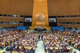 Liên hợp quốc thông qua nghị quyết về giải pháp hai nhà nước cho vấn đề Palestine