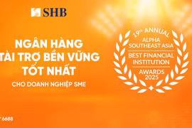 SHB được vinh danh “Ngân hàng tài trợ bền vững tốt nhất dành cho Doanh nghiệp SME” tại Việt Nam năm 2025